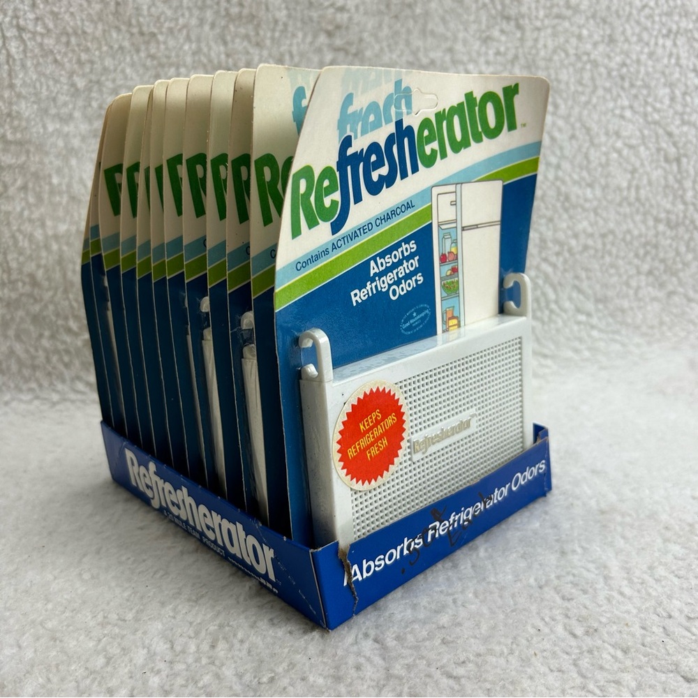 Vintage  Fresh Refresherator 12 pack sealed in display box Movie Prop hangs